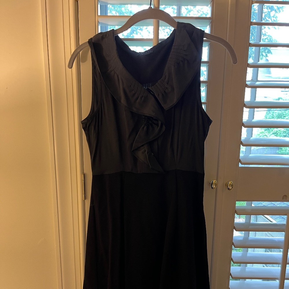 Theory black dress